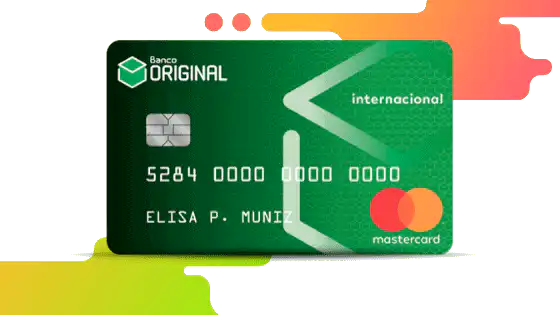 cartão de crédito banco original